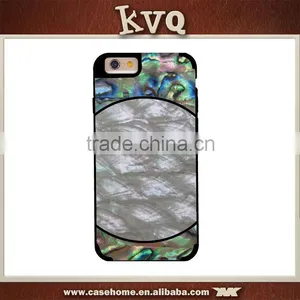 Luxury Natural Real Abalone Shell Cover Case for IPhone 6S Marble Phone Case thumbnail-1