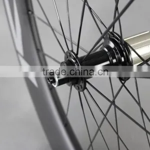 Carbon 86mm Clincher 27mm Wide Road Bike Wheels Powerway Hub R13 thumbnail-6