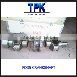 FD35 FORGED CRANKSHAFT,ED33 CAST CRANKSHAFT 12200-T9000 12200-01T00 thumbnail-1