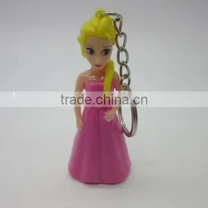 Hot Sell Plastic LED Flashing and Sound Keychain thumbnail-3
