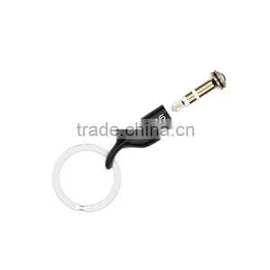 USAMS Earphone Out Dust Plug For Iphone /Android Mobile Phone Metal Electroplating Silicon Infrared Remote Control Dust Plug thumbnail-4