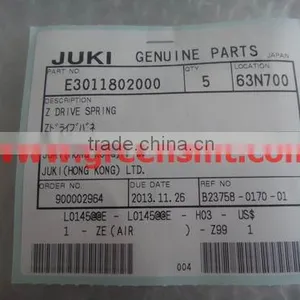 SMT Machine Parts JUKI 775 Z DRIVE SPRING E3011802000 thumbnail-1