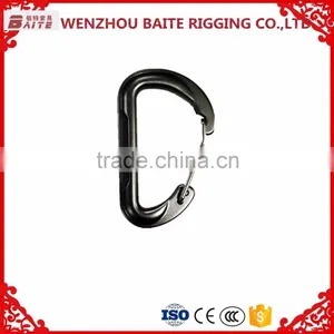 ALUMINUM SNAP HOOK D TYPE WITH PIN BT-248 thumbnail-2