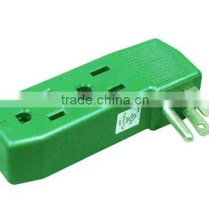 3 Outlet Grounding Adapter thumbnail-1
