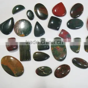 Colorful AAA Grade Natural Bloodstone Agate Gemstone Cabochons thumbnail-1