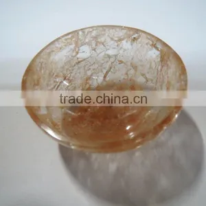 Himalayan Gold Quartz Bowl thumbnail-1