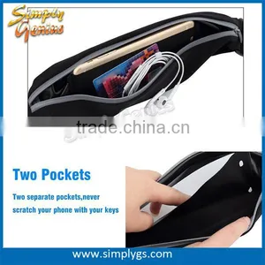 (#1 Fitness Belt) Top Fit Touch Screen Waterproof Waist Bag Sport Running Belt Led Running Belt thumbnail-3