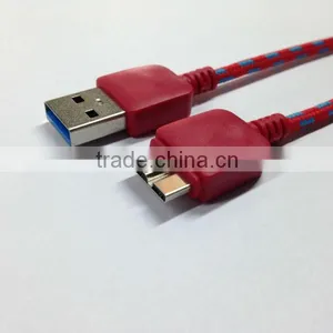 Newest !!High Speed Micro USB Data Charging Cable for Samsung Galaxy Note3/N9000 Cable thumbnail-3