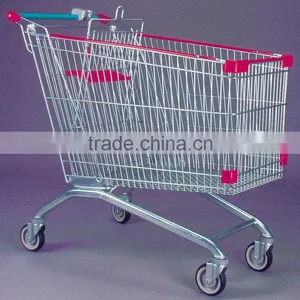 Best Selling Metal Shopping Trolley With Good Quality thumbnail-1