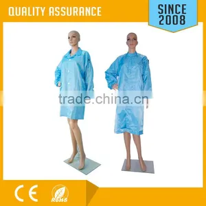 Customization Available 5mm Grid Cleanroom Antistatic ESD Garment thumbnail-1