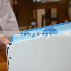 Edgelight PF7 Single Side White Frame Slim Light Box ABS Plastic Light Box for Art Show thumbnail-3