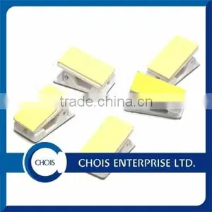 High Quality Self Adhesive Plastic Clips White Color 5735-3008 thumbnail-2
