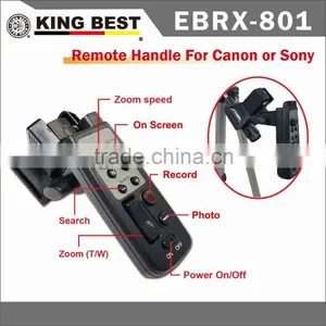 KINGBEST EBRX-801 Remote Control of Tripod for Camcorder(LANC) / LANC Remote Control / LANC Wired Remote Control thumbnail-1