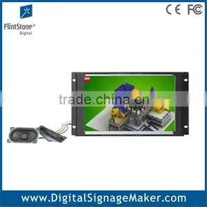 Flexible Embeded Wall Mount 10 Inch Open Frame Lcd Digital Signage thumbnail-1
