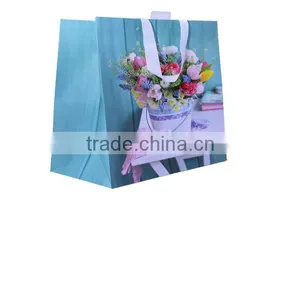 Santa Pattern Paper Bag,christmas Brown Paper Gift Bags thumbnail-1