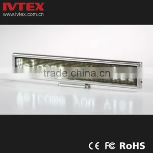 Digital Red Rechargeable Battery Backup Mini LED Display / LED Name Badge / LED Name Card thumbnail-4