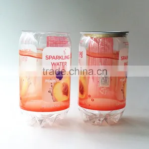 Custom 355ml Empty Clear Plastic Fruit Juice Bottles thumbnail-1