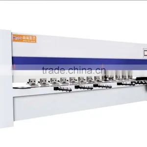 Liwei Stainless Steel Cnc V-cutting Machine, V Piercing Machine for Cabients Doors, Elevator thumbnail-1