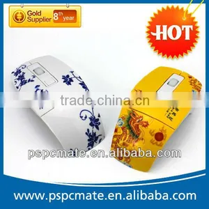 LOW MOQ Promotion Mini USB 2.4Ghz Snap-in Transceiver Optical Foldable Folding Arc Wireless Mouse for PC Laptop Computer Mice thumbnail-2