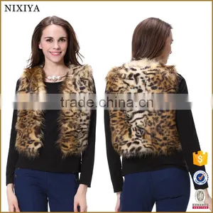 High Quality Leopard Pattern Women Sleeveless Vest thumbnail-1