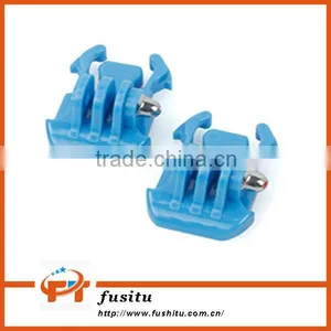 2PCS Helmet Mount Base Quick-Release Adapter Buckle for GoPro Hero 4/3+/3 thumbnail-2