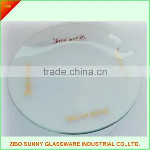 Promotional Wholesale Clear Glass Plate,glass Plate for Dinner thumbnail-1