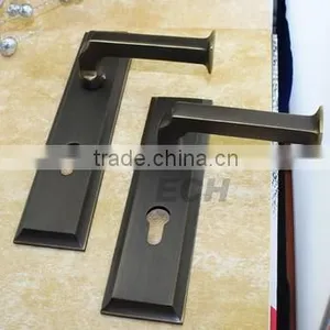 High Quality Brass KB Lever Door Handle on Plate,door Plate thumbnail-1