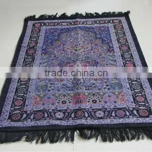 High Quality Prayer Carpet Rugs BT-227 Polyester Muslim Carpet thumbnail-1