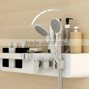 Shower Set - Hand Shower, Bath Faucet & Storage Shelf - (Model: Cebien 'UD-T) thumbnail-4