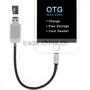 Walnut OTG Flash Driver USB Charging Cable thumbnail-1
