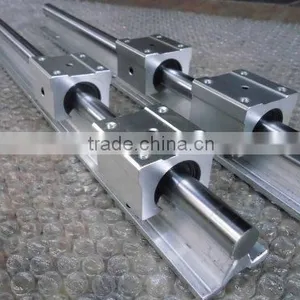 2x SBR12-1000mm 12mm Fully Supported Linear Rail + 4 SBR12UU BlockbEARING thumbnail-1