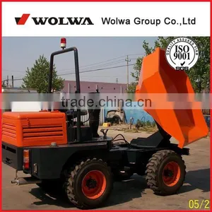 Wolwa GN30 Mini 4x4 Wheel Hydraulic Dumper With Self Loading System thumbnail-1