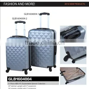 Classic ABS/PC Diamond Lattice Luggage thumbnail-1