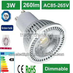High Quality 3W 5W Aluminum Cob Gu10 Led Spot Light thumbnail-1