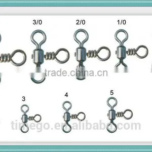 Chinese Fishing Tackel OEM Factory Fishing Cross Swivel thumbnail-1