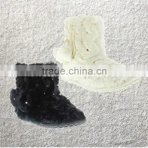 Fashion Women's Glitter Shinning Slipper Boots Indoor Outdoor Slippers thumbnail-1