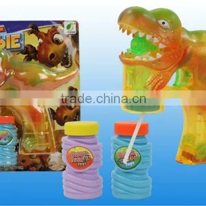 Dinosaur Model Plastic Bubble Gun For Kids thumbnail-1