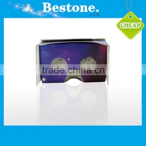Whole Sale Google Cardboard V2.0 Custom Logo vr Headset for Phone thumbnail-3