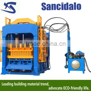 New Production- Sancidalo QT10-15 Automatic Block Machine to Manufacture Blocks thumbnail-1