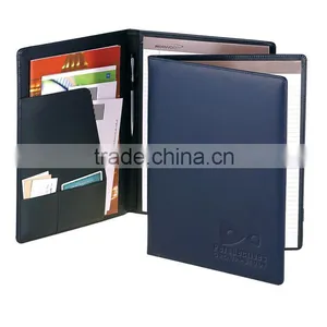 A5 Leather Document Folder With Notepad thumbnail-1