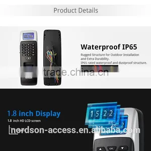 Nordson FR-W2000 Waterproof Biometric Fingerprint Access Control System Built-in 17 Languages thumbnail-6