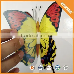 2015 Hot New Product Fashion 3d Butterfly Wall Decals Kids Prefer Sticker thumbnail-5