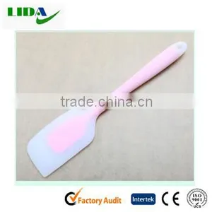 2 Colors Perfect Beautiful Design Flexible Translucent Silicone Spatula KIT307 thumbnail-2