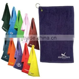 Dark Colored Fingertip Custom Golf Towel - 11"w x 18"h thumbnail-1