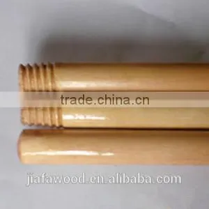 Single Color PVC Coated Wooden Broom Handle thumbnail-1
