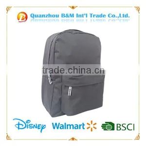 600D Grey Color Day Backpack thumbnail-2