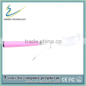 2015 Hot Selling New Foldable Custom Bluetooth Selfie Stick thumbnail-2