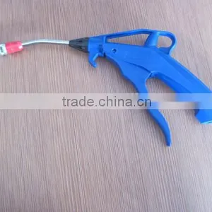 Panted Blue Color Plastic Air Blow Gun With Nozzle thumbnail-1