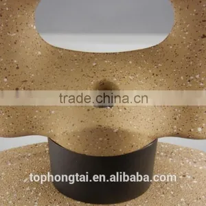 Forged Aluminium Marble Coating Casserole With Lid thumbnail-1