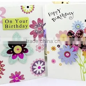 Handmade Custom Birthday Greeting Card With Happy Birthday Song thumbnail-1
